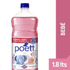 POETT - Limpiador Bebé Botella 1.8 L