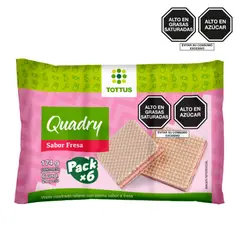 TOTTUS - Quadry 6pack Fresa 174g