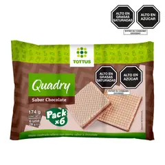 TOTTUS - Quadry 6pack Chocolate 174g