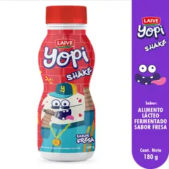 undefined - Alimento Lácteo Laive Yopishake Fresa Botella 180 g