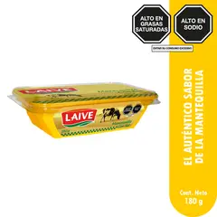 LAIVE - Mantequilla con Sal Envase 180 g