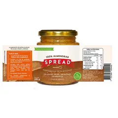 undefined - Mantequilla 100% Almendras Spread Envase 230 g