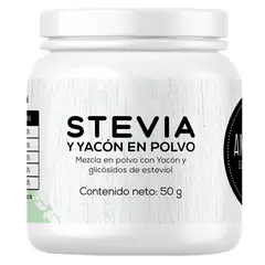 AMARU SUPERFOODS - Stevia con Yacón Envase 50 g