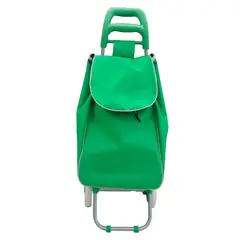 CASA JOVEN - Carrito De Mercado Tottus Verde Hoja