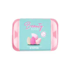 TOTTUS - Esponja Maquillaje Beauty Eggs Estuche 4 Und