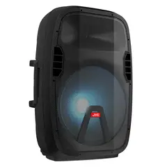 JVC - Parlante Bluetooth con Trípode y Micrófono 35W Negro XS-KY412PB