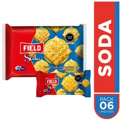 FIELD - Galleta Soda Pack 6 Und