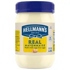 HELLMANN'S - Mayonesa Hellmanns Real Botella 443 mL