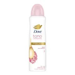 DOVE - Antitranspirante en Spray Tono Uniforme Rosas Envase 150 mL