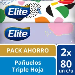undefined - Pañuelo Triple Hoja Elite 80 unds x 2 cajas