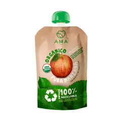 undefined - Puré de Manzana Orgánica Ama Time Doypack 90 g