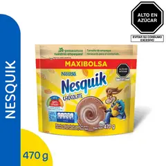 NESQUIK - Mezcla de Cacao en Polvo Chocolate Doypack 470 g
