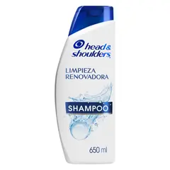 HEAD AND SHOULDERS - Shampoo Head & Shoulders Limpieza Renovadora Botella 650 mL