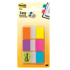 POST IT - Banderitas Adhesivas Colores Eléctricos Empaque 60 Und