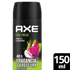 AXE - Desodorante en Spray Epic Fresh Envase 150 mL