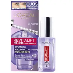 LOREAL PARIS - Sérum para Contorno de Ojos L’Oréal Revitalift Ácido Hialurónico Envase 20 mL