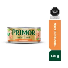 PRIMOR - Trozos de Atún en Aceite Lata 140 g