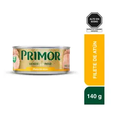 PRIMOR - Filete de Atún Lata 140 g