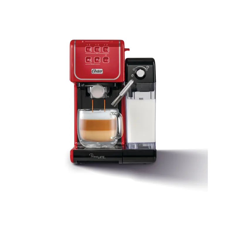 Cafetera Automática de Espresso PrimaLatte Touch Roja