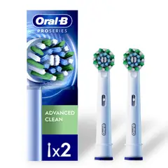 ORAL B - Repuestos Cabezales Eléctrico Advanced Clean Caja 2 Und