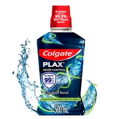 COLGATE - Enjuague Dental Plax Odor Control Botella 500 mL