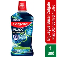 COLGATE - Enjuage Bucal Plax Odor Control Envase 1 L