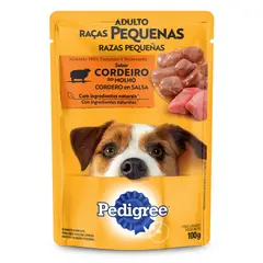 PEDIGREE - Alimento Húmedo Perros Adultos Pequeños Codero Doypack 100 g