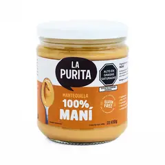LA PURITA - Mantequilla de Maní Empaque 410 g