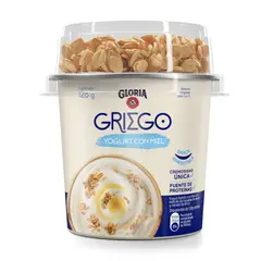 GLORIA - Yogurt Griego con Miel Envase 128 g