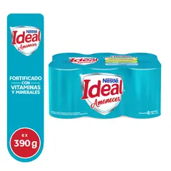 IDEAL - Mezcla Láctea Amanecer Sixpack Lata 390 g