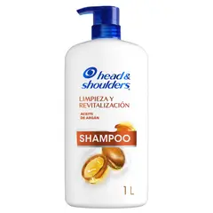 HEAD AND SHOULDERS - Shampoo Head Shoulders Limpieza Argan Botella 1 L