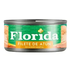 FLORIDA - Filete de Atún en Aceite Vegetal Lata 140 g