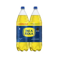INCA KOLA - Pack 2 Botellas 2.5 L