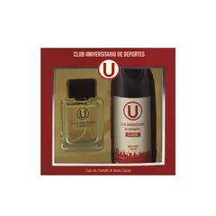 UNIVERSITARIO DE DEPORTES - Set Colonia Universitario Y Body Spray 2 Envases 50 mL Y 150 mL