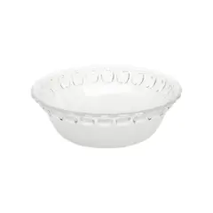PRECIO UNO - Bowl Vidrio Repujado 22cm