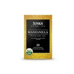 SUNKA - Infusión Manzanilla Caja 20 Sobres