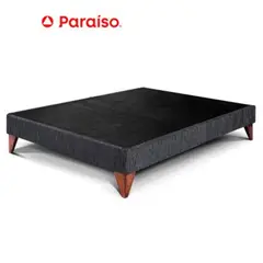 PARAISO - Box Tarima Europea 2 Plazas Charcoal