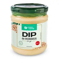 CASA VERDE - Dip Hummus con Ajo Pote 240 g