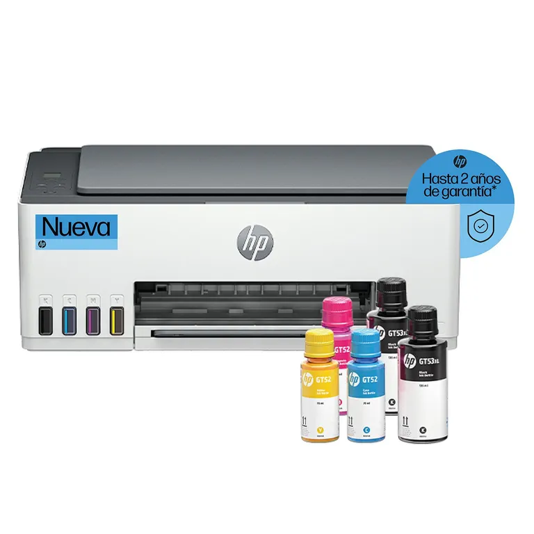 Impresora Multifuncional Smart Tank 580 Tinta Continua Color Wi-Fi Smart App Escáner (1F3Y2A)