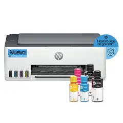 HP - Impresora Multifuncional Smart Tank 580 Tinta Continua Color Wi-Fi Smart App Escáner (1F3Y2A)
