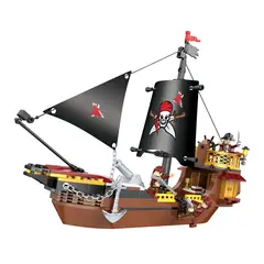 COGO - Set de Bloques Barco Pirata 308 Pzas