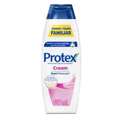 PROTEX - Jabón Líquido Antibacterial Cream Envase 650 mL