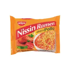 NISSIN - Pasta Precocida Ramen Sabor Pollo Empaque 85 g