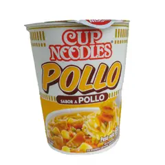 NISSIN - Pasta Precocida Cup Noodles Pollo Empaque 69 g