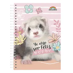 LAYCONSA - Cuaderno Laycosa Anillado Arcoíris A4 Mujer