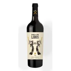 undefined - Vino Danza con Lobos Malbec Botella 750 mL