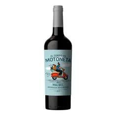 undefined - Vino El Gordo en Motoneta Malbec Botella 750 mL