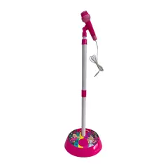 BARBIE - Micrófono con Pedestal Conexión al Teléfono