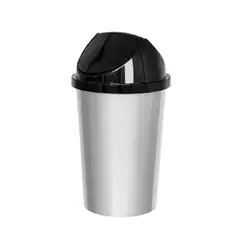 REYPLAST - Papelera Aura Grande Metalizada