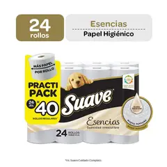 Papel Higiénico Esencias Empaque 24 Rollos
